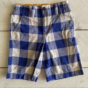 Mini Boden Boy’s Checked Shorts